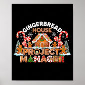 Gingerbread Man Costume, Gingerbread House Project Poster (Voorkant)
