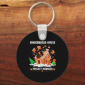 Gingerbread Man Costume, Gingerbread House Project Sleutelhanger (Voorkant)