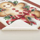 Gingerbread Man – Cozy Holiday Throw Gift (3/4)