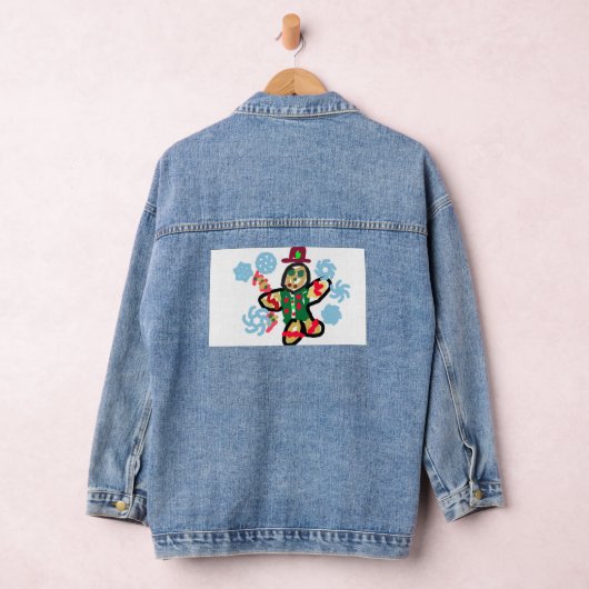 Gingerbread man dance denim jacket (Hangar)