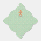 Gingerbread Man en Cookie Patroon Bedankdoosjes (Uitgevouwen)