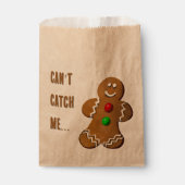 Gingerbread Man Favoriet Bag Bedankzakje (Voorkant)
