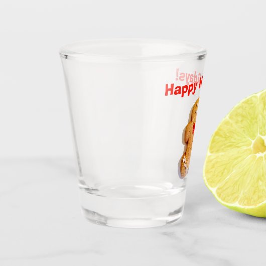 Gingerbread Man Feestdagen Christmas 4Jojo Shot Glas (Links)