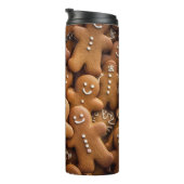 Gingerbread Man Festive Scene Thermosbeker (Geroteerd rechts)