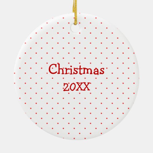 Gingerbread Man Foto Ornament (Achterkant)