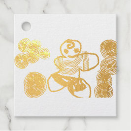 Gingerbread man fun bedankjes labels