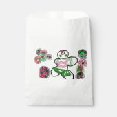 Gingerbread man fun bedankzakje (Voorkant)