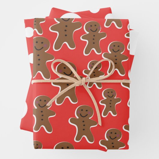 GINGERBREAD MAN GATHERPAPER SHEETS INPAKPAPIER VEL (In situ)