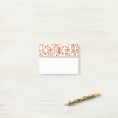 Gingerbread Man Gebakken Koekjes Landelijk Whimsis Post-it® Notes (Op bureau)
