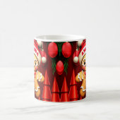 Gingerbread Man Gepersonaliseerde Kinder Hot Choco Koffiemok (Center)