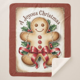 Gingerbread Man – Gezellige Kerstcadeau Deken
