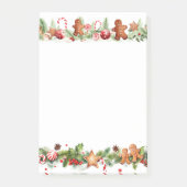 Gingerbread Man Gingerbread Treats Post-it® Notes (Voorkant)
