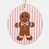 Gingerbread Man Girl Ornament (Links)