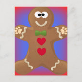 Gingerbread Man Goo Goo Eyes Briefkaart (Voorkant)