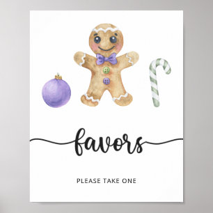 Gingerbread man \ Gunsten Poster