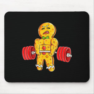 Gingerbread Man Gym Krachttraining Gewichtheffen K Muismat