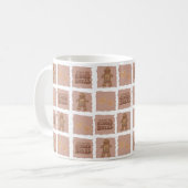 Gingerbread Man & Hearts Holiday Mug Design   Koffiemok (Voorkant links)