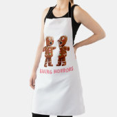 Gingerbread Man Horror  Schort (Insitu)