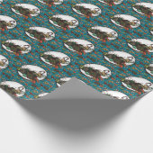 Gingerbread Man- Ice Cadeaupapier (Hoek)