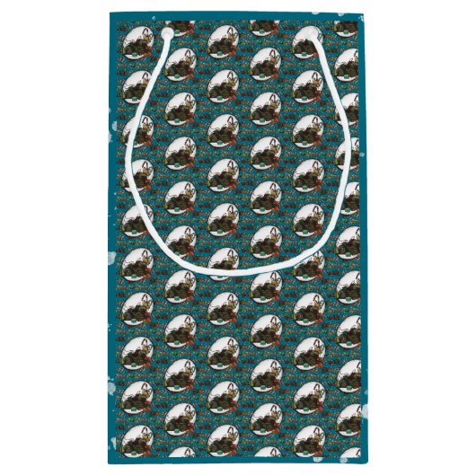 Gingerbread Man- Ice Klein Cadeauzakje (Achterkant)