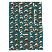 Gingerbread Man- Ice Medium Cadeauzakje (Achterkant)