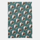 Gingerbread Man- Ice Theedoek (Verticaal)