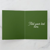 Gingerbread man kaart (Binnen)