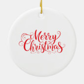 Gingerbread Man  Keramisch Ornament (Achterkant)