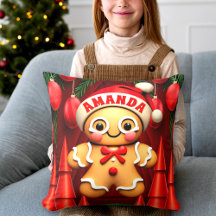 Gingerbread Man Kerst Gepersonaliseerde Kinderen