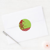 Gingerbread Man Kerst Gift Label (Envelop)