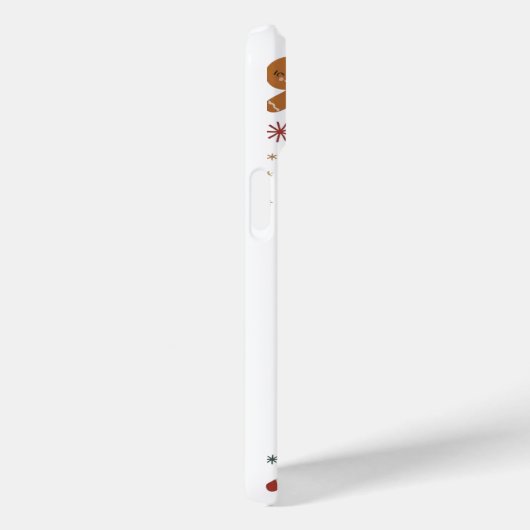 Gingerbread Man Kerst iPhone / iPad case (Achterkant / Rechts)