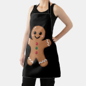 Gingerbread Man Kerst Koekjes Bakken Vakantie Schort (Insitu)
