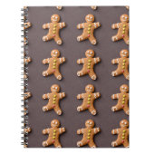 Gingerbread Man Kerst Notitieboek (Voorkant)