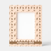 Gingerbread Man, Kerstboom, Harten, Naam 5x7 Gegraveerde Lijstjes (Voorkant)