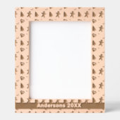 Gingerbread Man, Kerstboom, Harten, Naam 8x10 Gegraveerde Lijstjes (Voorkant)