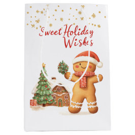 Gingerbread Man Kerstboom Medium Cadeauzakje