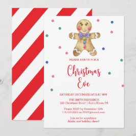 Gingerbread man - Kerstfeest Kaart