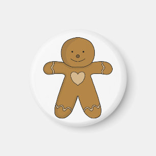 GingerBread Man-kerstkoekje Magneet