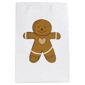 GingerBread Man-kerstkoekje Medium Cadeauzakje (Voorkant)