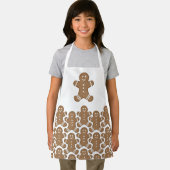 Gingerbread Man Kerstmis Vakantie Koekje Bakken Schort (Insitu)