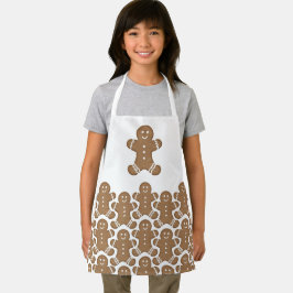 Gingerbread Man Kerstmis Vakantie Koekje Bakken Schort