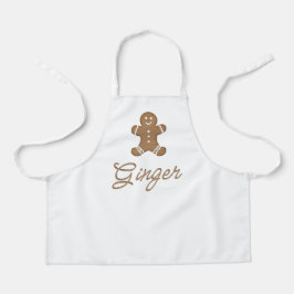 Gingerbread Man Kerstmis Vakantie Koekje Bakken Schort