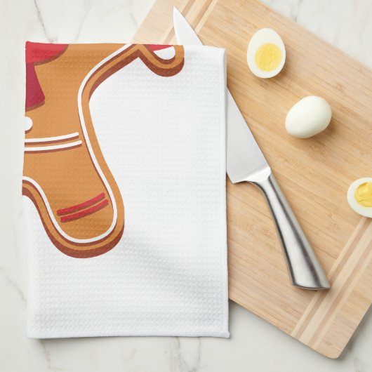 GingerBread Man Kitchen Towel Theedoek (Quarter Fold)