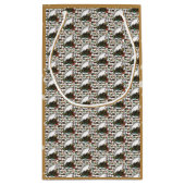 Gingerbread Man Klein Cadeauzakje (Achterkant)