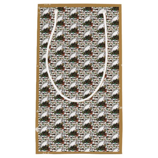 Gingerbread Man Klein Cadeauzakje (Voorkant)