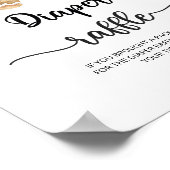 Gingerbread man koekjesluier loterij poster (Hoek)