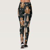 Gingerbread man Leggings (Achterkant)