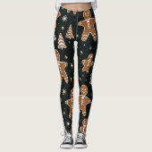 Gingerbread man Leggings (Voorkant)