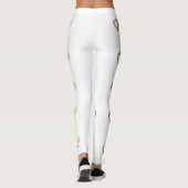 Gingerbread man liefde leggings (Achterkant)
