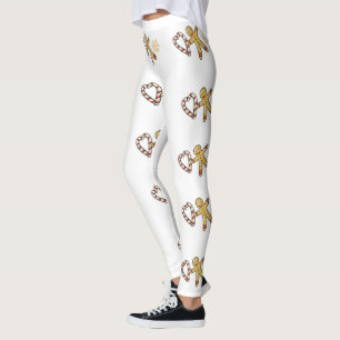 Gingerbread man liefde leggings